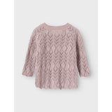 Name It Burnished Lilac Nbflilje Ls Knit Card