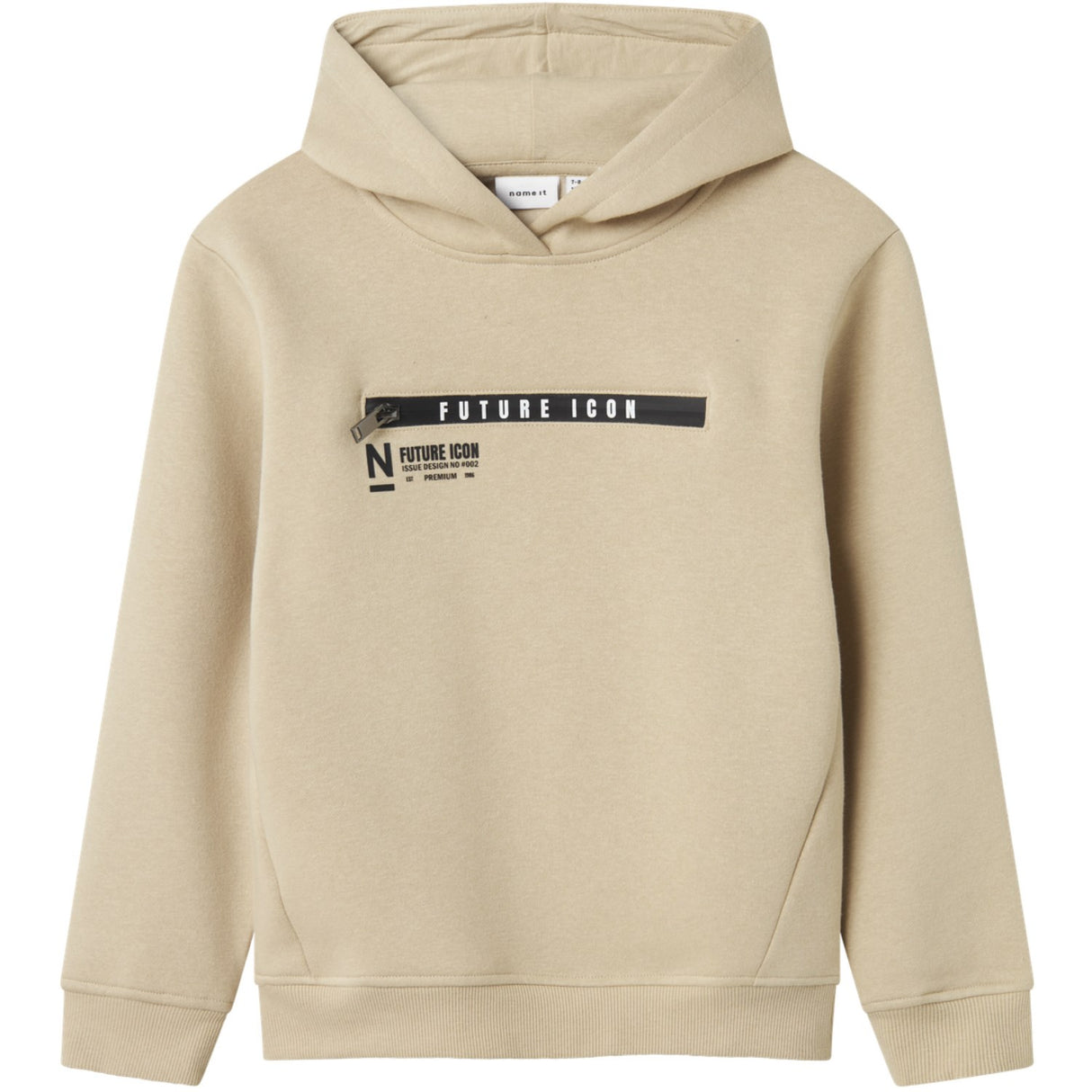 Name It Peyote Nkmleonas Ls Nreg Sweat Wh Bru