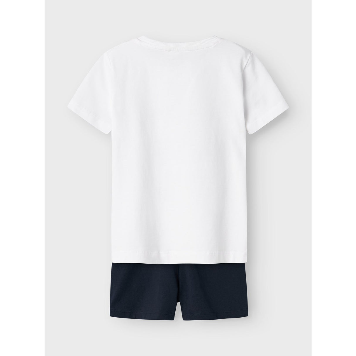 Name It Lucent White Nmmjaspen Ss Shorts Set Pb