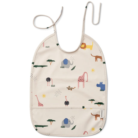 LIEWOOD Safari Sandy Mix Lai Bib