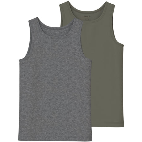 Name It Tea Leaf Nkmtank Top 2P Noos