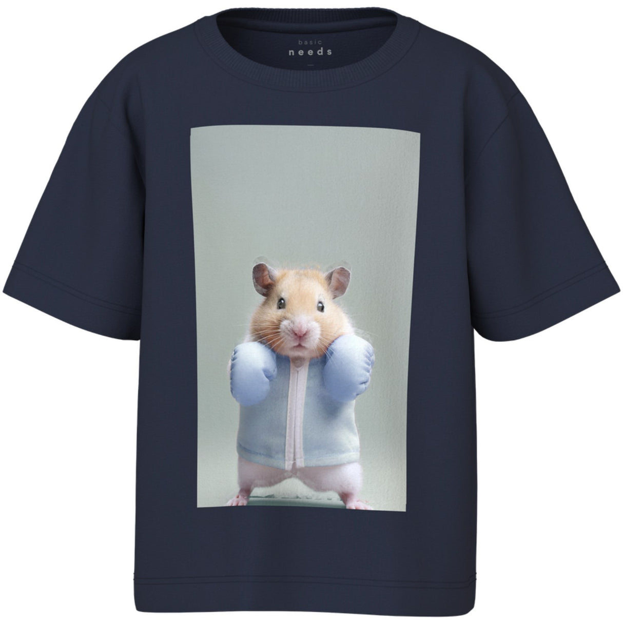 Name It Navy Blazer Boxing Hamster Nmmvoto Ss Nreg Top