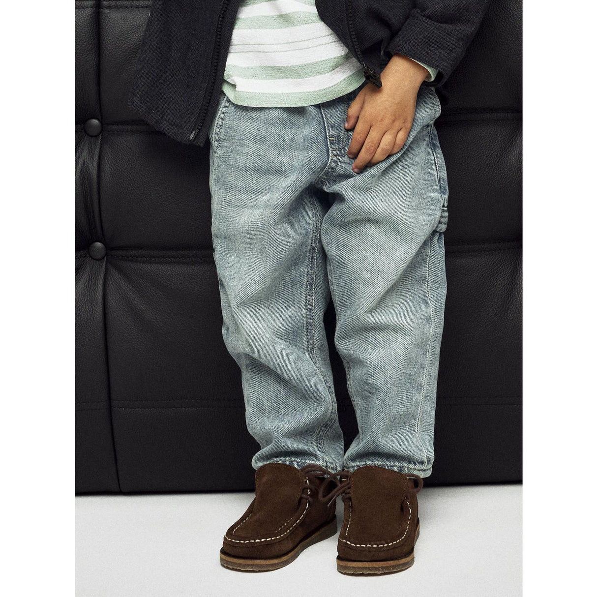 Name It Vintage Medium Blue Denim Nmmben Tap Jeans 8940-Bf Noos