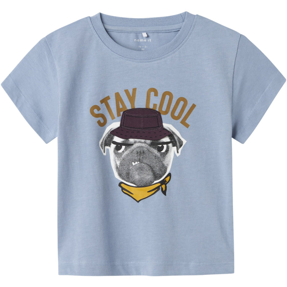 Name It Dusty Blue Nmmkai Ss Nreg Top Box