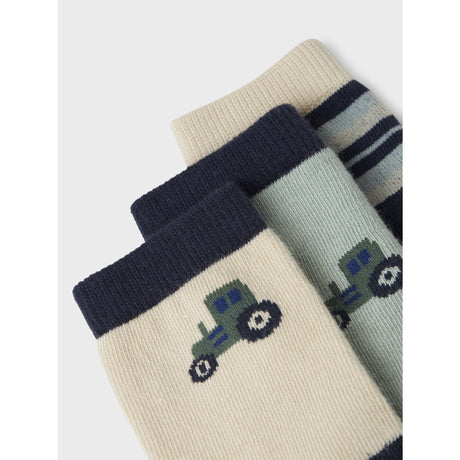 Name It Jadeite Nmmlams 3P Socks