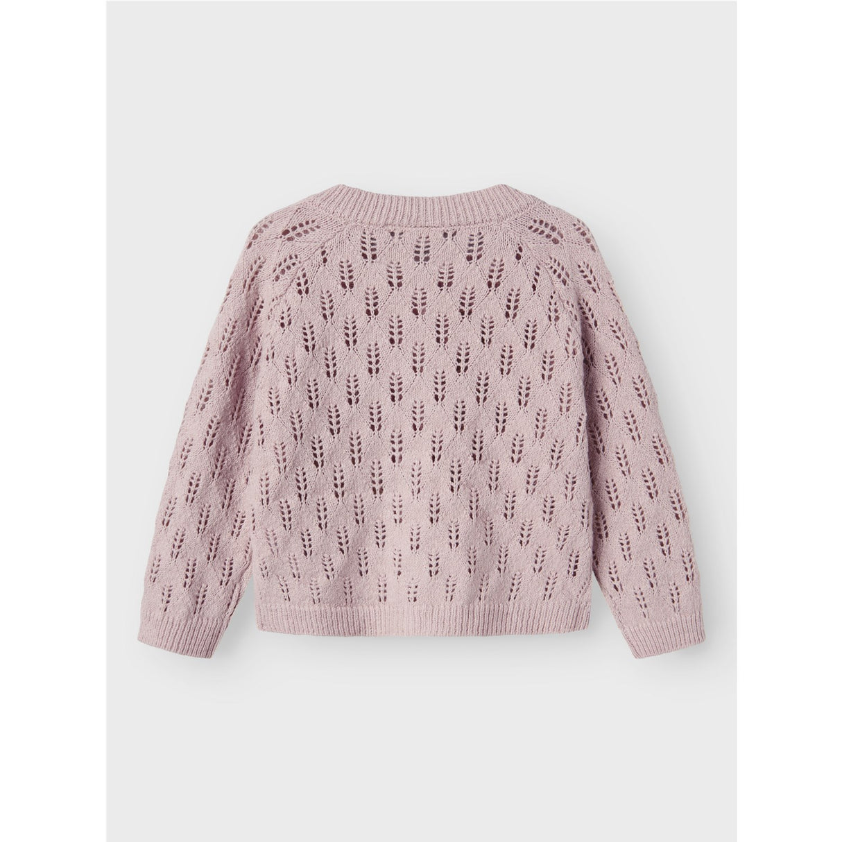 Name It Burnished Lilac Nmfleslie Ls Knit Card