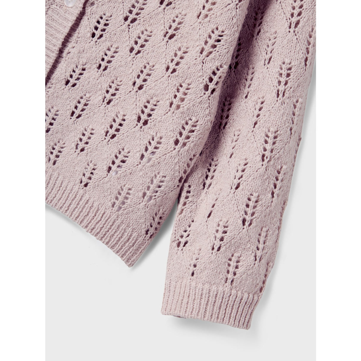 Name It Burnished Lilac Nmfleslie Ls Knit Card