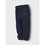 Name It Navy Blazer Dog Bow Nmfvallene Nreg Swe Pants Unb