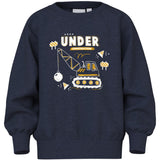 Name It Navy Blazer Construction Nmmvion Ls Nreg Sweat Unb