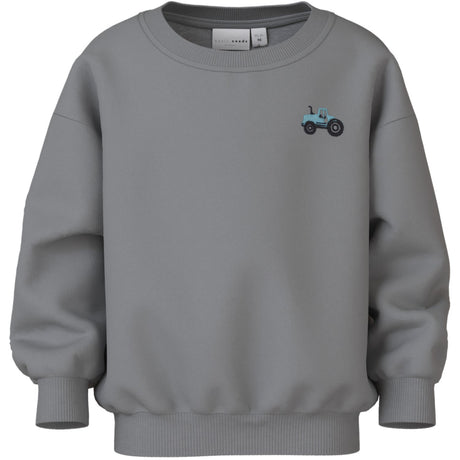 Name It Ultimate Grey Tractor Nmmvallen Ls Nreg Sweat Unb