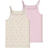 Name It Turtledove Nkfstrap Top 2P Flower Noos