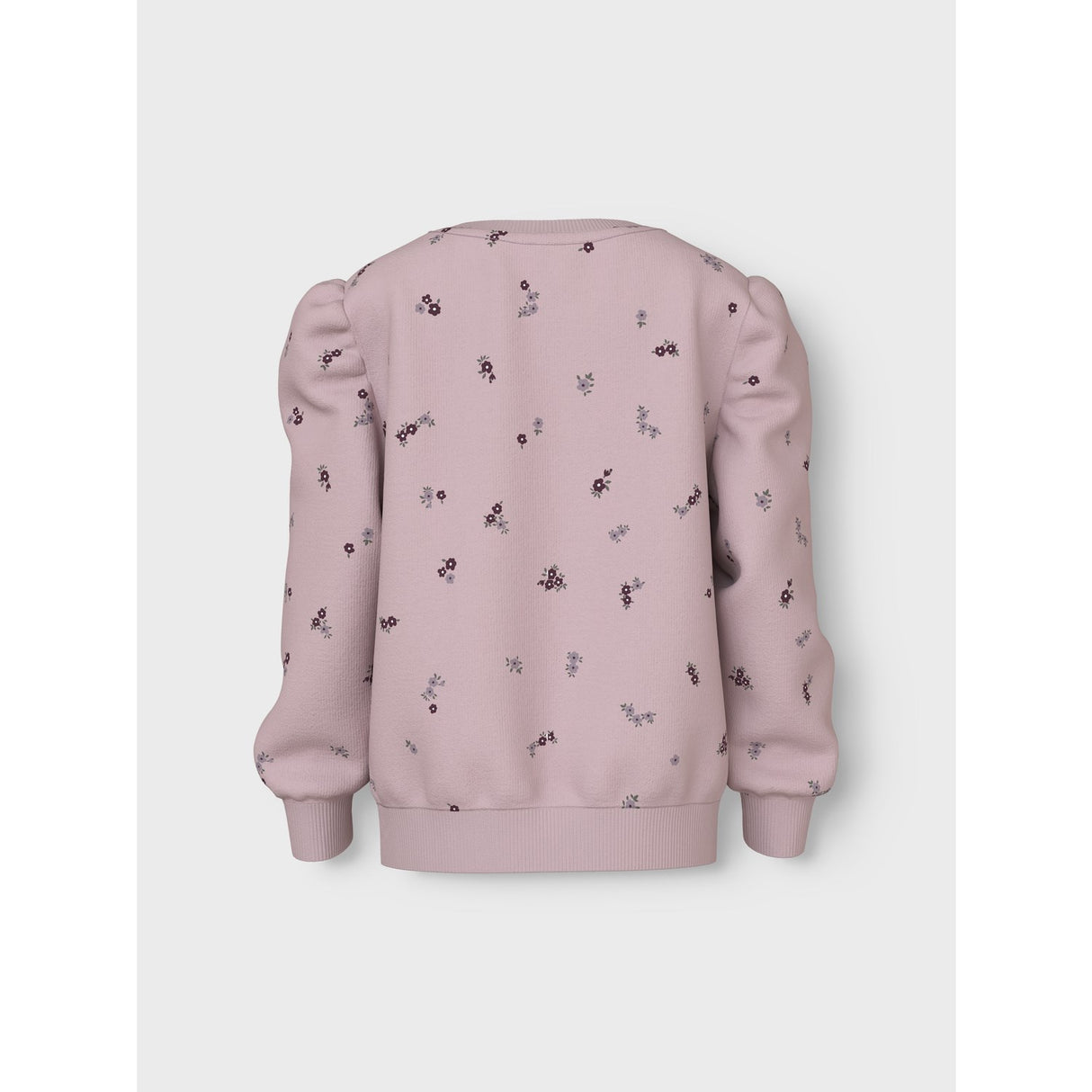 Name It Burnished Lilac Nmflower Ls Sweat Bru