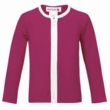 Petit Crabe Mulberry Etoile Zipper Uv-Swim Shirt L/S