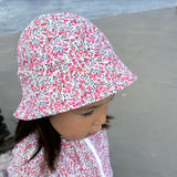 Petit Crabe Wiltshire Bud Frey Sun hat - Made With Liberty© Fabric