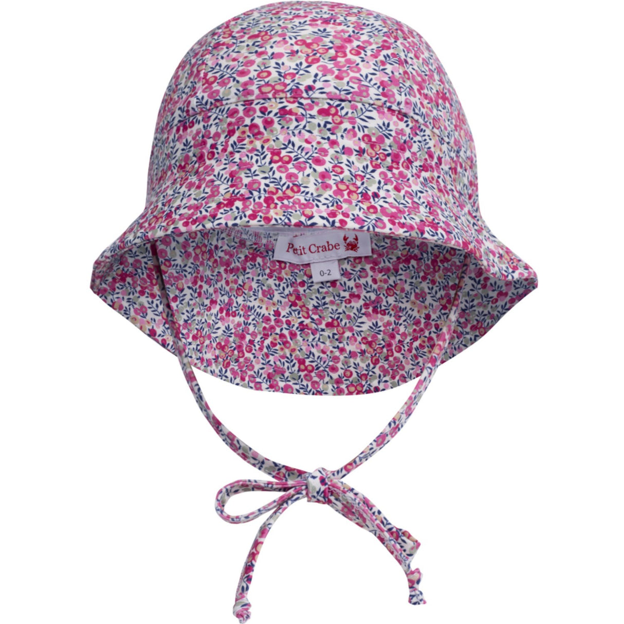 Petit Crabe Wiltshire Bud Frey Sun hat - Made With Liberty© Fabric