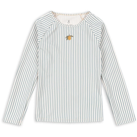 Konges Sløjd Tea Stripe Aster Swim Blouse Grs