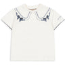 Konges Sløjd Off White/Bow Collar Era Tee Ocs