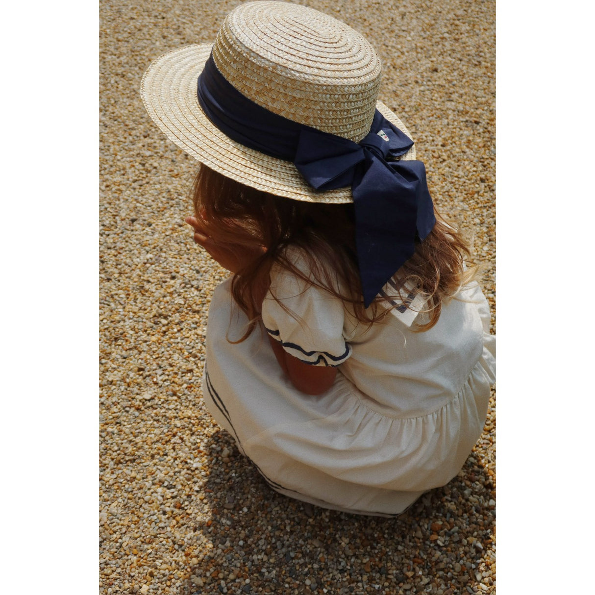 Konges Sløjd Optic White Allie Sailor Dress Gots