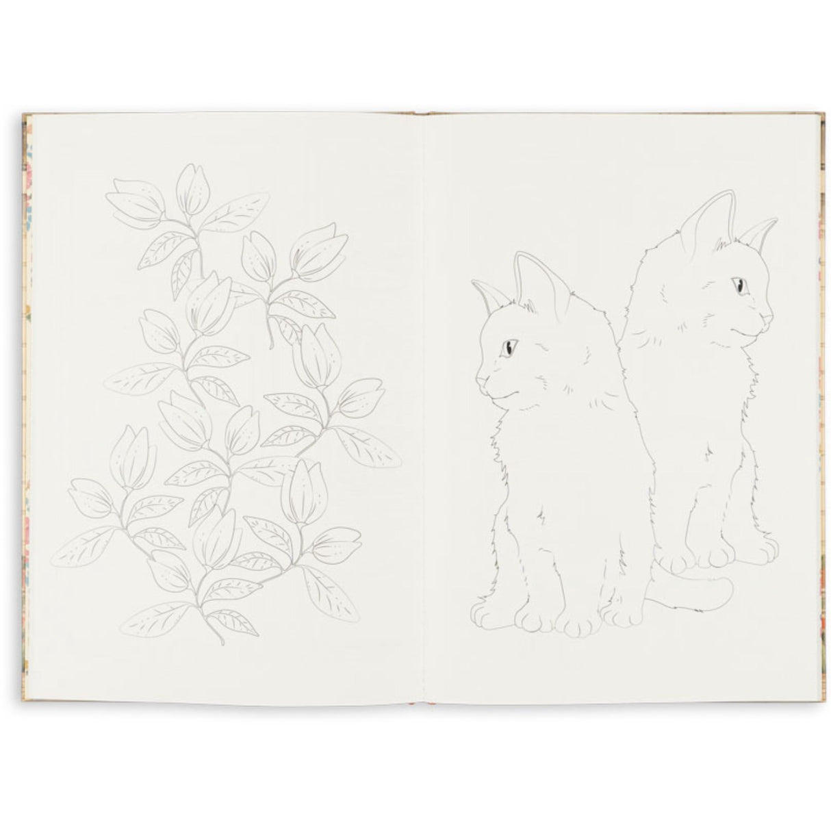 Konges Sløjd Multi House Of Flowers Painting Book Fsc