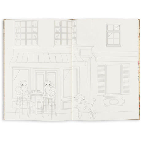 Konges Sløjd Multi House Of Flowers Painting Book Fsc