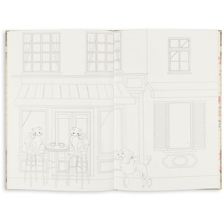 Konges Sløjd Multi House Of Flowers Painting Book Fsc