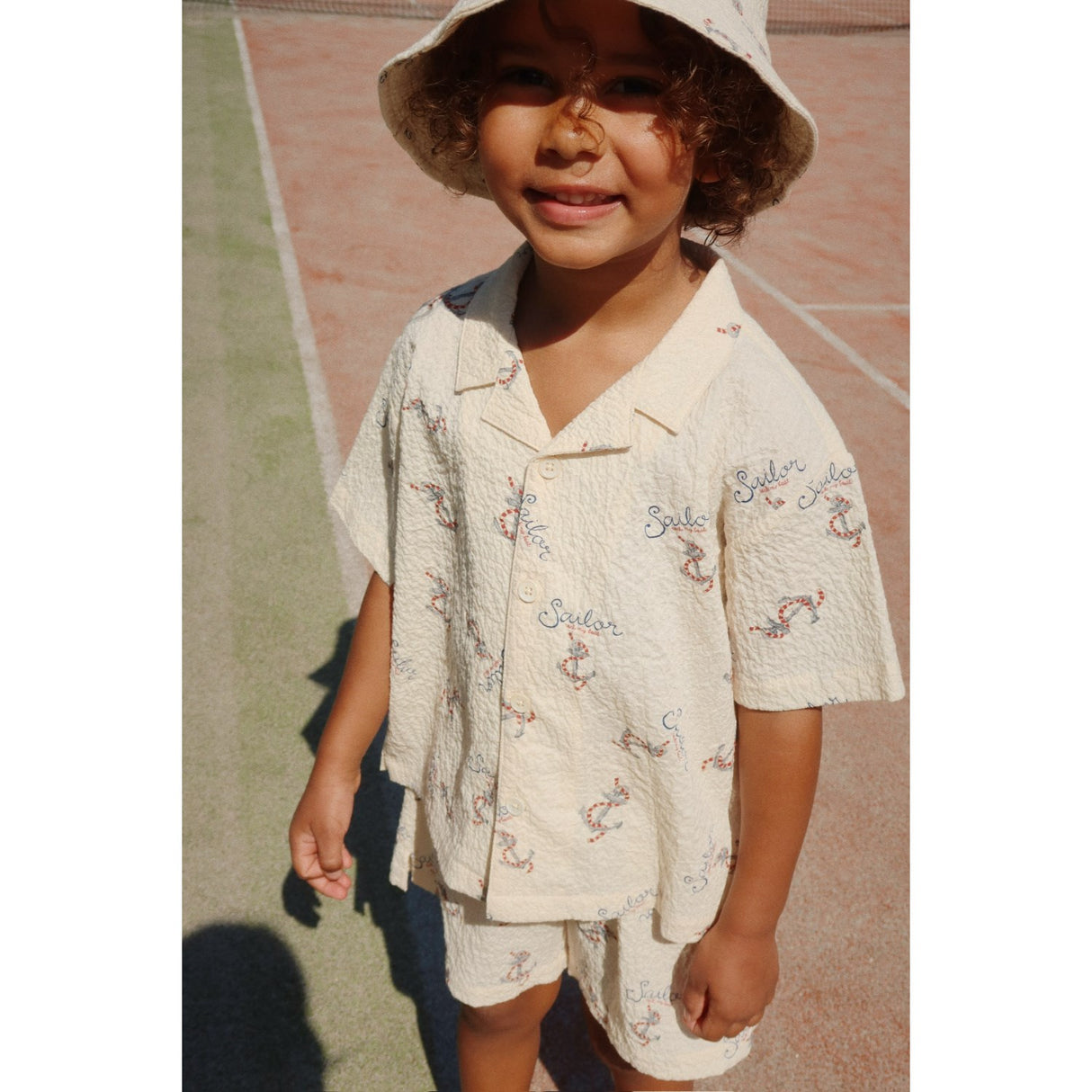 Konges Sløjd Rock My Boat Elliot Bucket Hat Gots