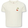 kids ONLY Cloud Dancer Cherry Kogannbel-Sun Life S/S Short Tee Cs Jrs
