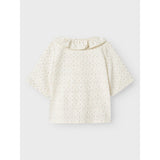 Lil'Atelier Coconut Milk Nmfhailey Ss Loose Shirt Lil