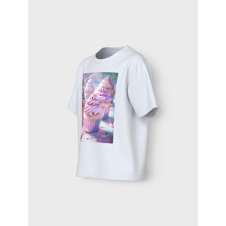Name It Bright White Cupcake Nkfvotea Ss Nreg Top