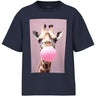 Name It Navy Blazer Giraffe Nkfvotea Ss Nreg Top