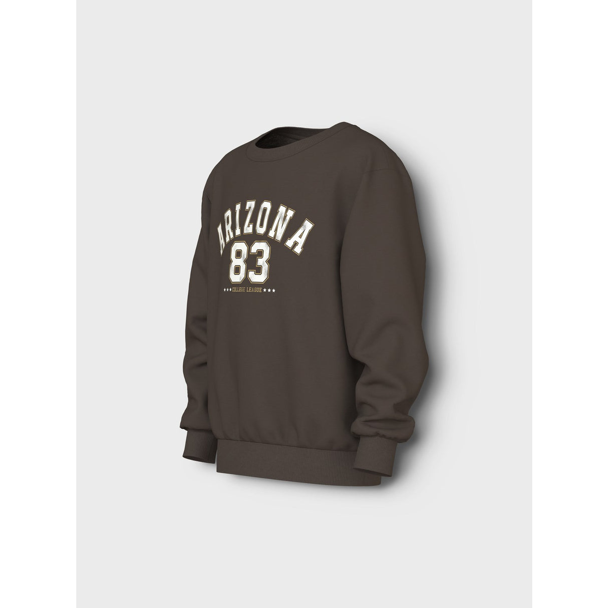 Name It Turkish Coffee Arizona Nkmvoder Ls Nreg Sweat Box Unb