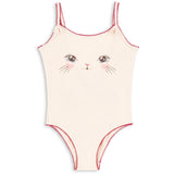 Konges Sløjd Soft Pink Kitty Swimsuit Grs