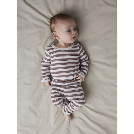 Name It Antler Snow White Nbfwang Wool Needle Leggings Noos