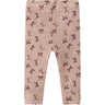 Name It Shadow Gray Bows Nbfwang Wool Rib Leggings Aop