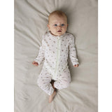 Name It Snow White Small Flowers Nbfwang Wool Needle Nightsuit Noos