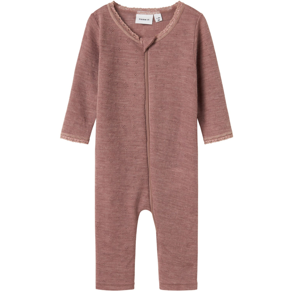 Name It Antler Nbfwang Wool Needle Nightsuit Solid