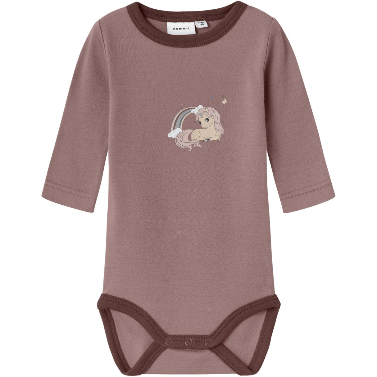 Name It Antler Unicorn Nbfwillit Wool Ls Body