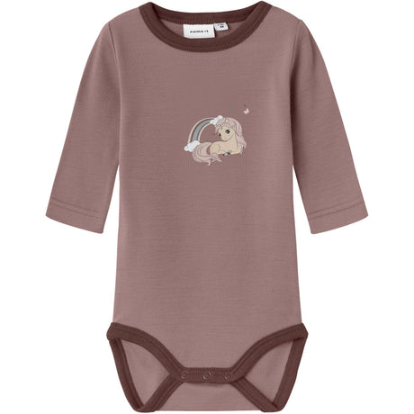Name It Antler Unicorn Nbfwillit Wool Ls Body