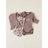 Name It Shadow Gray Unicorn Nbfwillit Wool Leggings