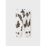 Name It Snow White Butterfly Nbfwillitus Wool Leggings