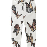 Name It Snow White Butterfly Nbfwillitus Wool Leggings