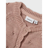 Name It Shadow Gray Nbfwrilla Wool Ls Knit Card