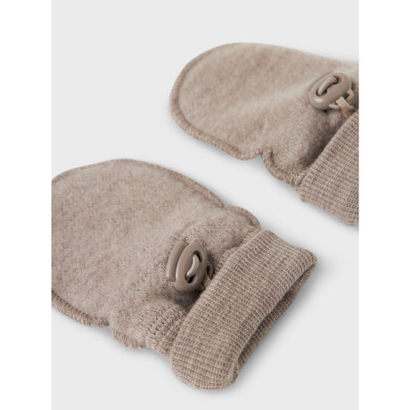 Name It Satellite Nbfwmino Wool Bru Mittens Wo/Thumb