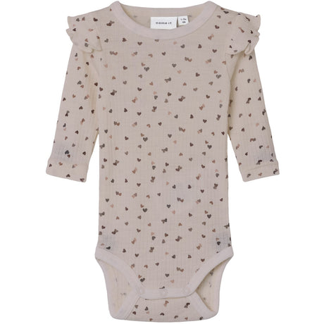 Name It Shadow Gray Dots Nbfwomi Wo/Mo Ls Body