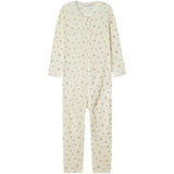 Name It Snow White Small Flowers Nmfwang Wool Needle Nightsuit
