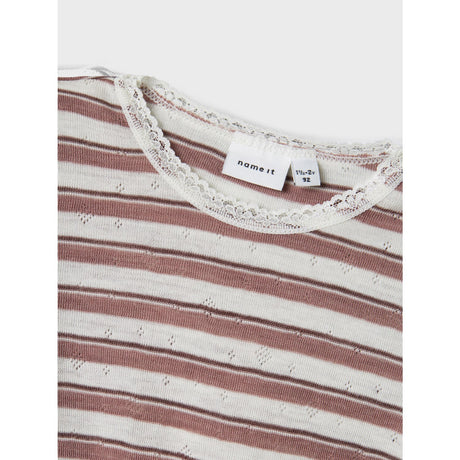 Name It Antler Snow White Nmfwang Wool Needle Ls Body