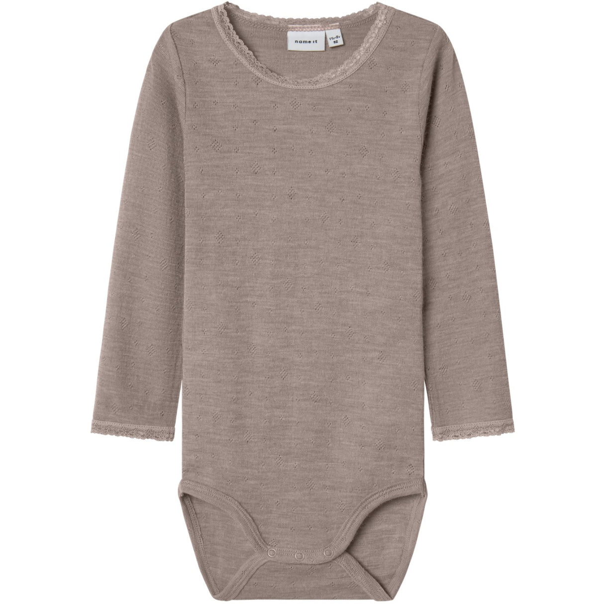 Name It Satellite Nmfwang Wool Needle Ls Body Solid