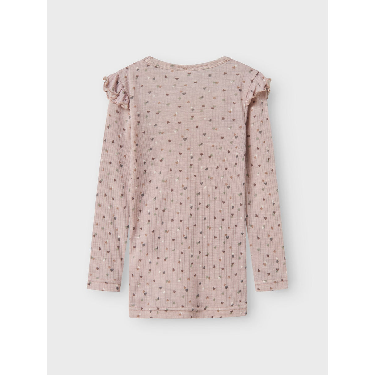 Name It Shadow Gray Duts Nmfwomi Wo/Mo Ls Top