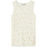 Name It Snow White Small Flowers Nkfwang Wool Needle Tank Top