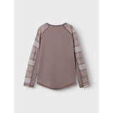 Name It Antler Snow Pattern Nkfwillto Wool Ls Top